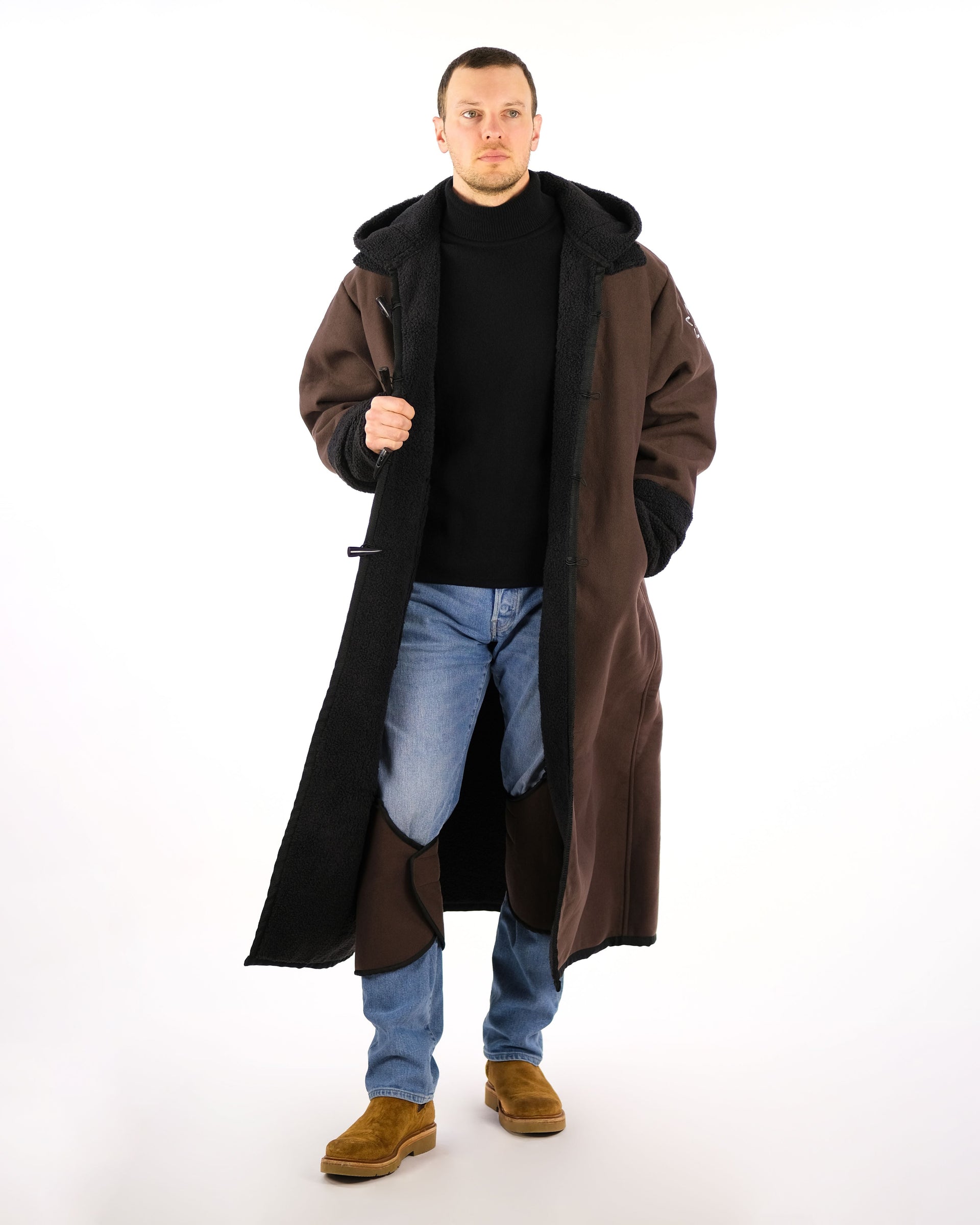 Winter Coat (Unisex) - Espresso Brown