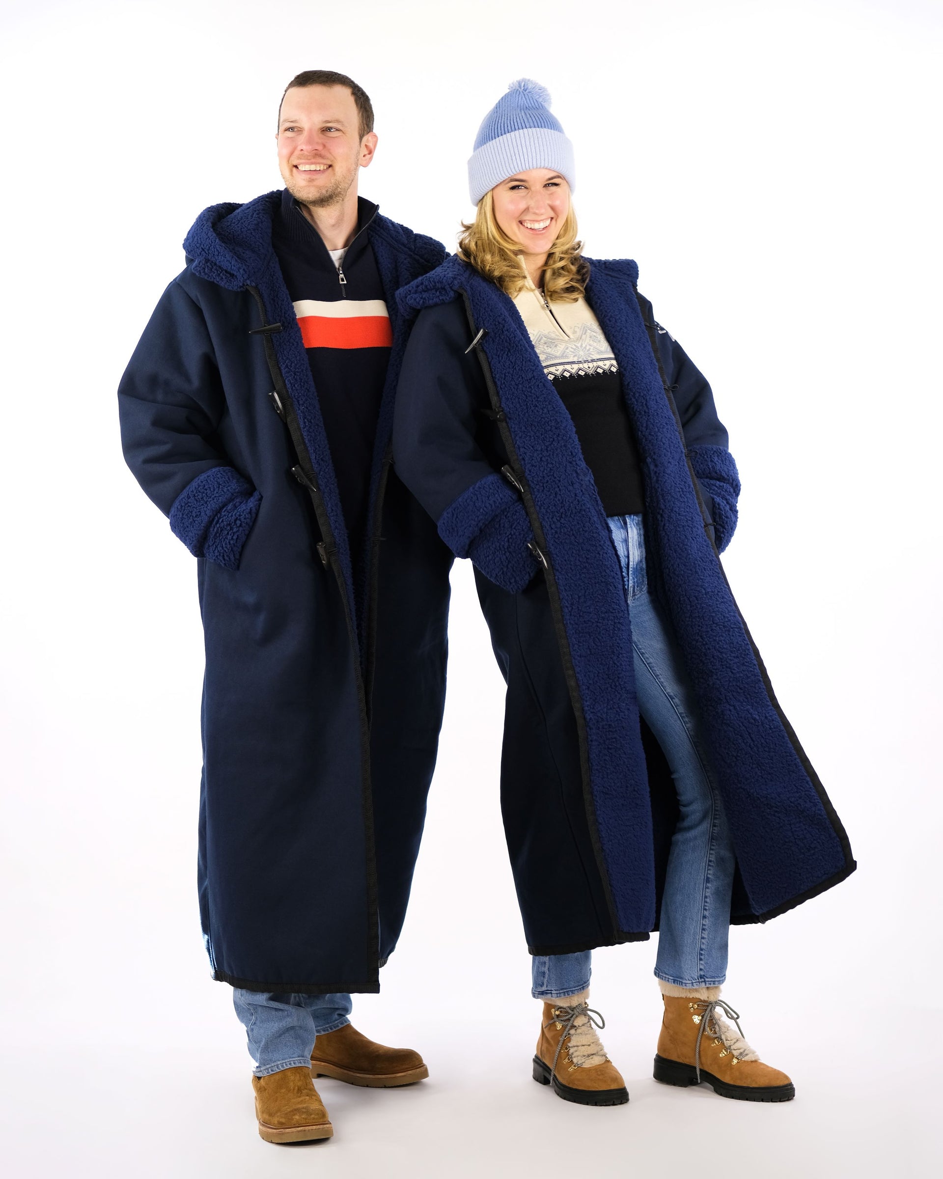 Winter Coat (Unisex) - Midnight Blue